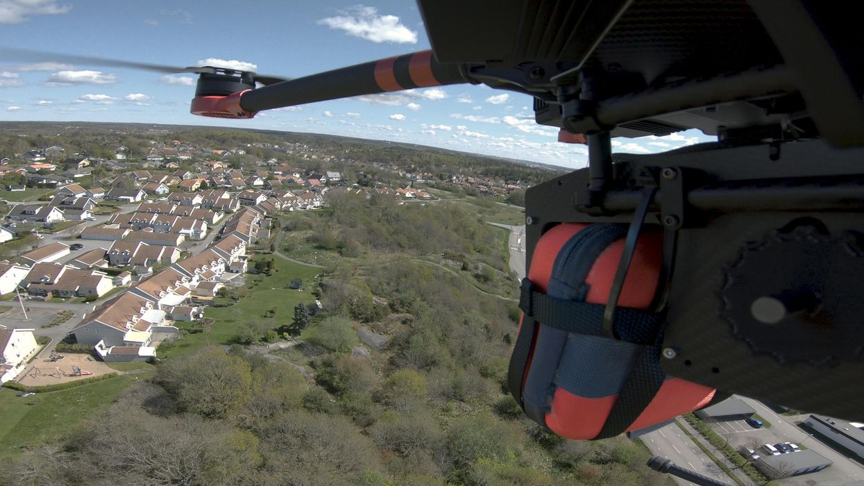 World First: Drone Delivers Defibrillator That Saves Man in Cardiac Arrest